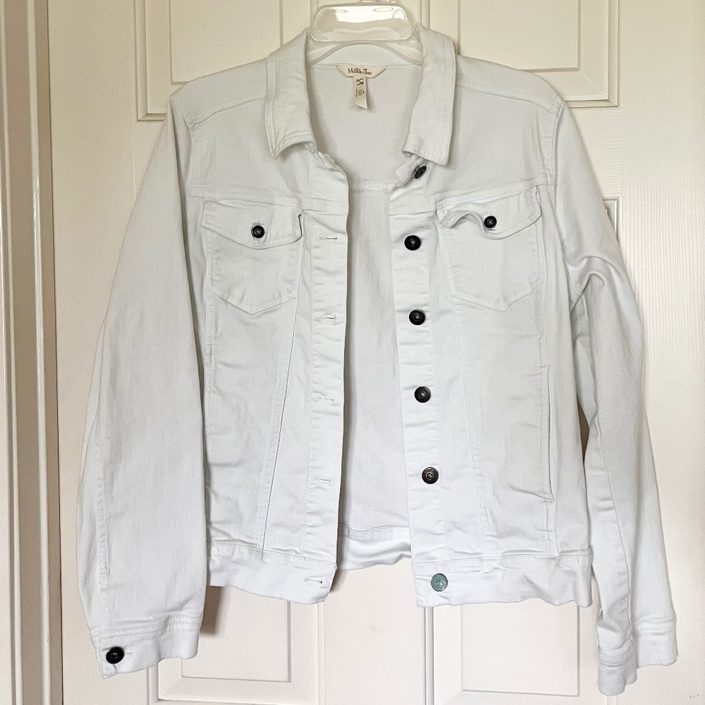 White Denim Jacket
